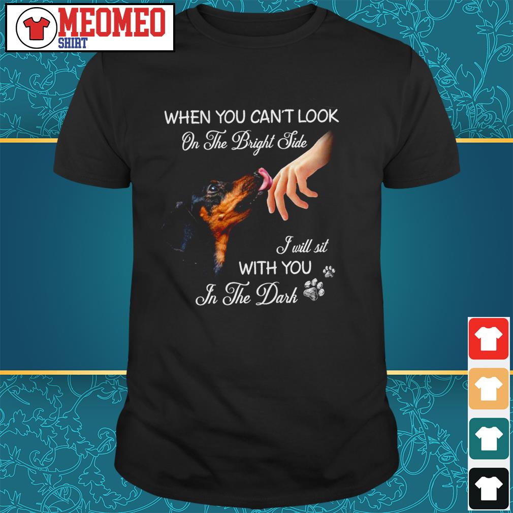 look on the bright side t shirt