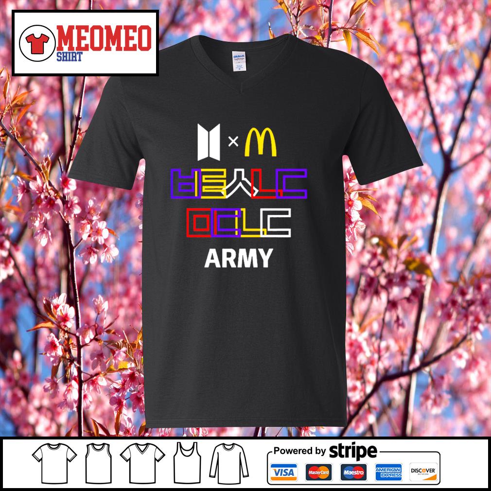 bts mcdonalds shirt stockx