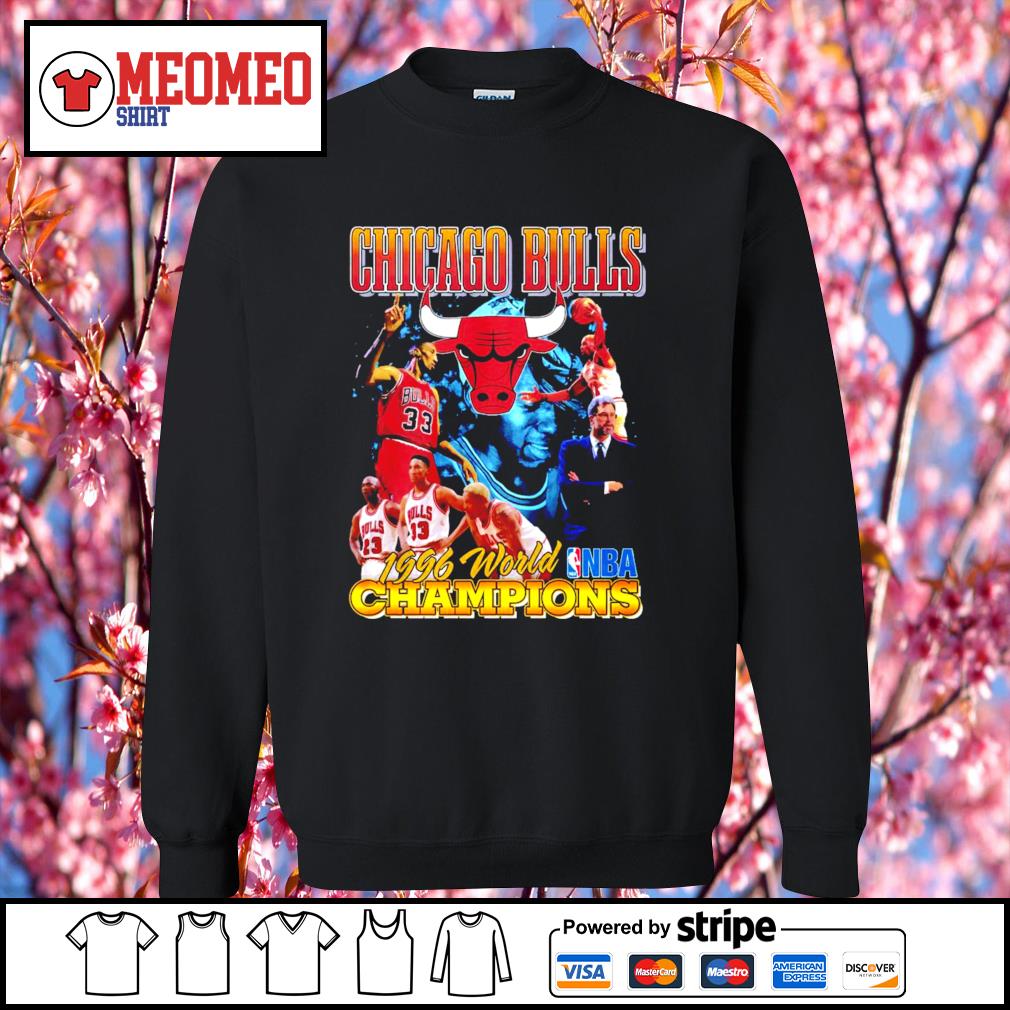 Chicago Bulls 1996 World NBA Champions shirt, hoodie, sweater, long sleeve  and tank top