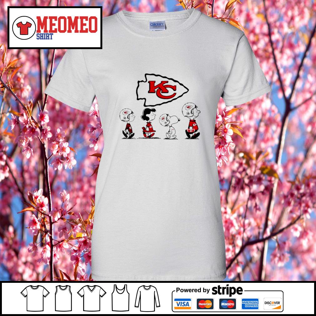 The Peanuts Cheering Go Snoopy Kansas City Chiefs Shirts