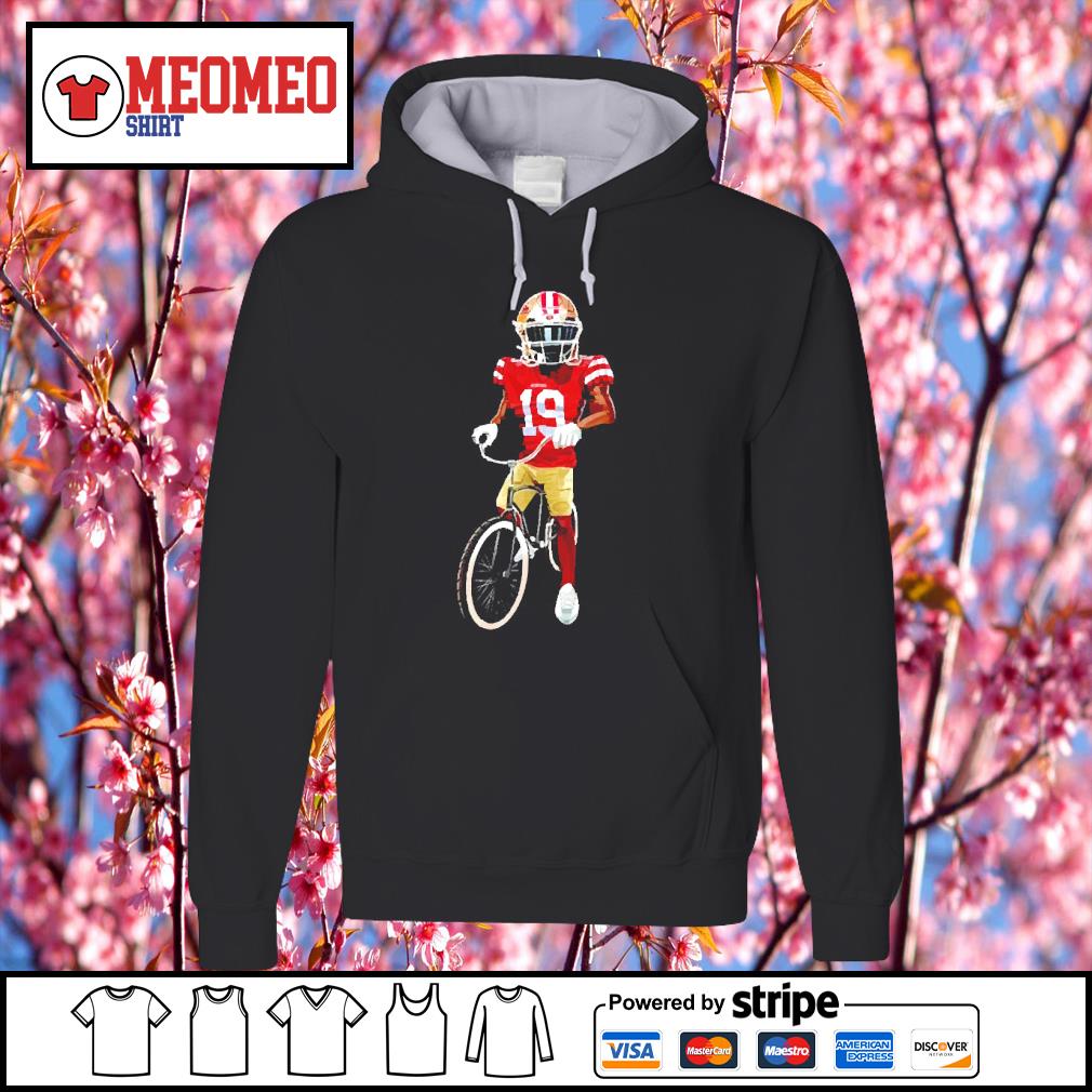 49ers Deebo Samuel Shatter Crop Top Hoodie –