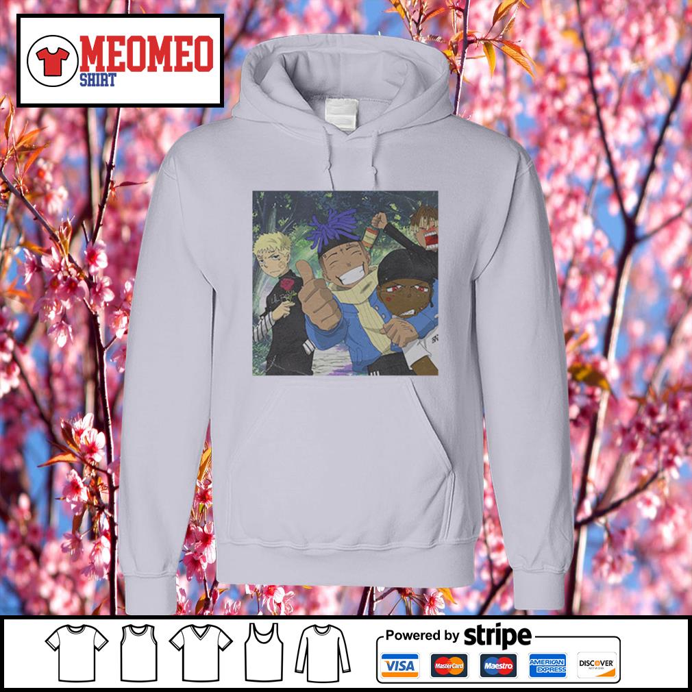 Juice wrld lil discount peep and x hoodie