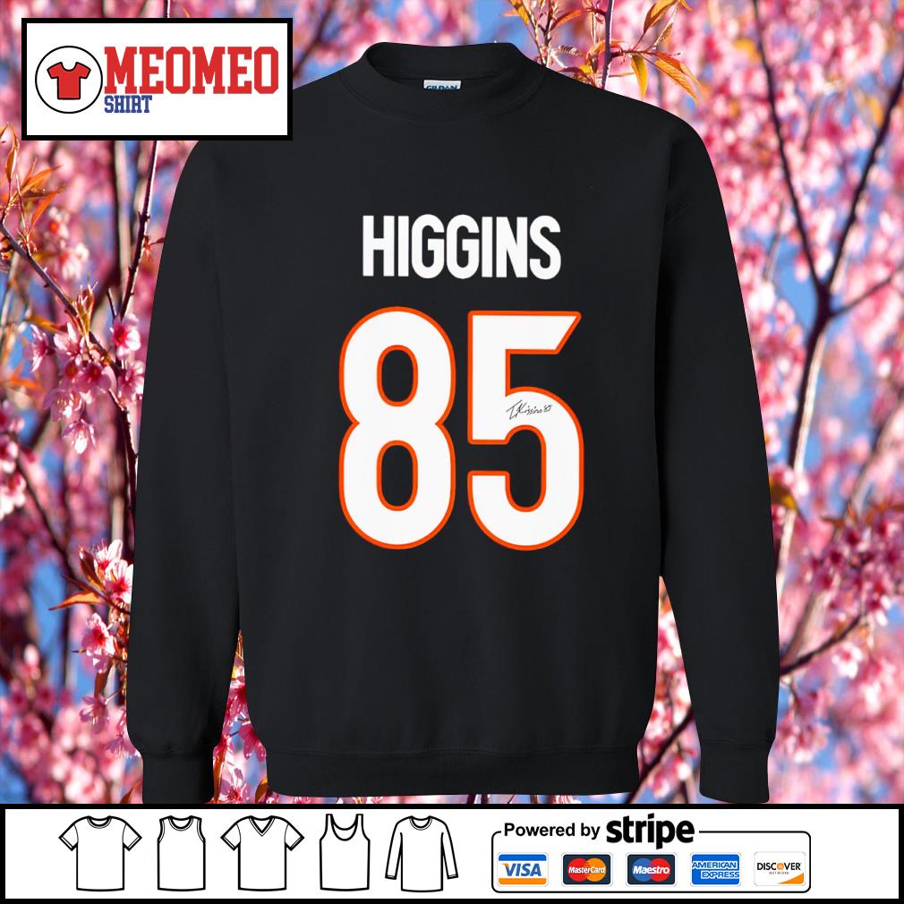 Bengals Tee Higgins number 85 shirt, hoodie, sweater and v-neck t