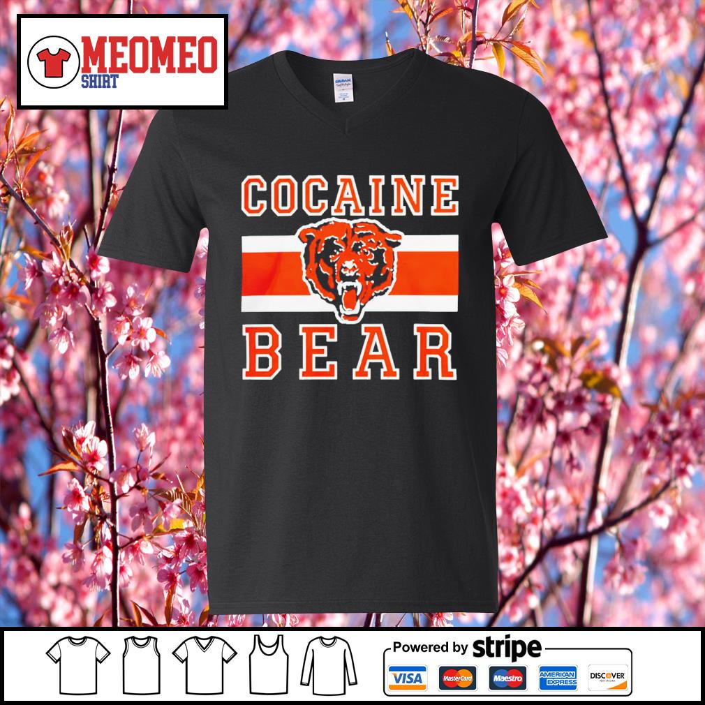 Chicago Bears Cocaine Bear Shirt