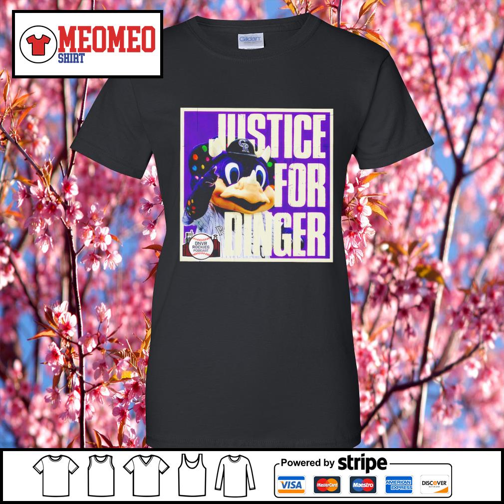 Justice for dinger Colorado Rockies shirt - Dalatshirt