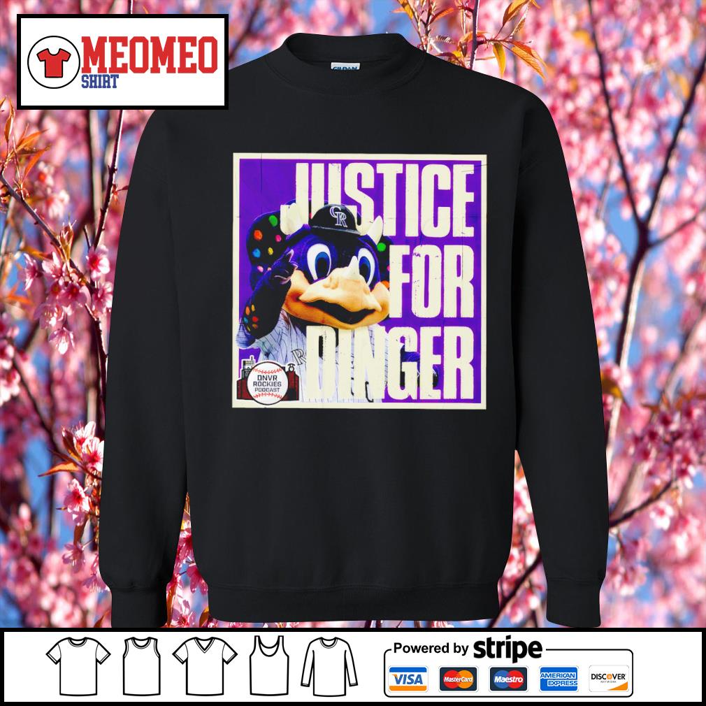 Justice for dinger Colorado Rockies shirt - Dalatshirt