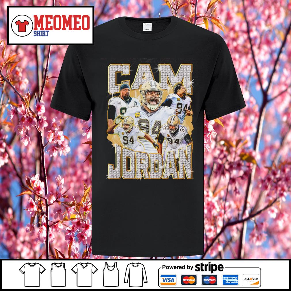 Cameron Jordan Shirt  New Orleans Saints Cameron Jordan T-Shirts - Saints  Store