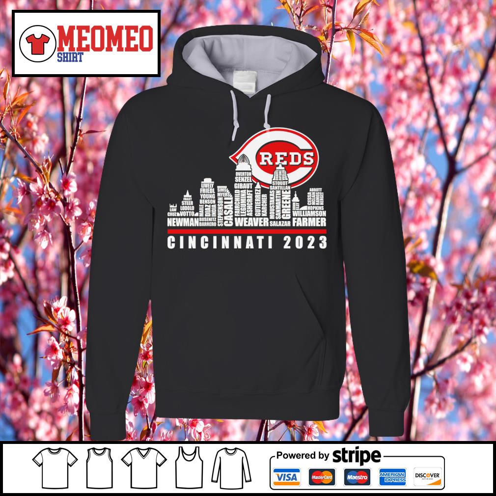 Cincinnati Reds team names city 2023 shirt, hoodie, sweater, long sleeve  and tank top