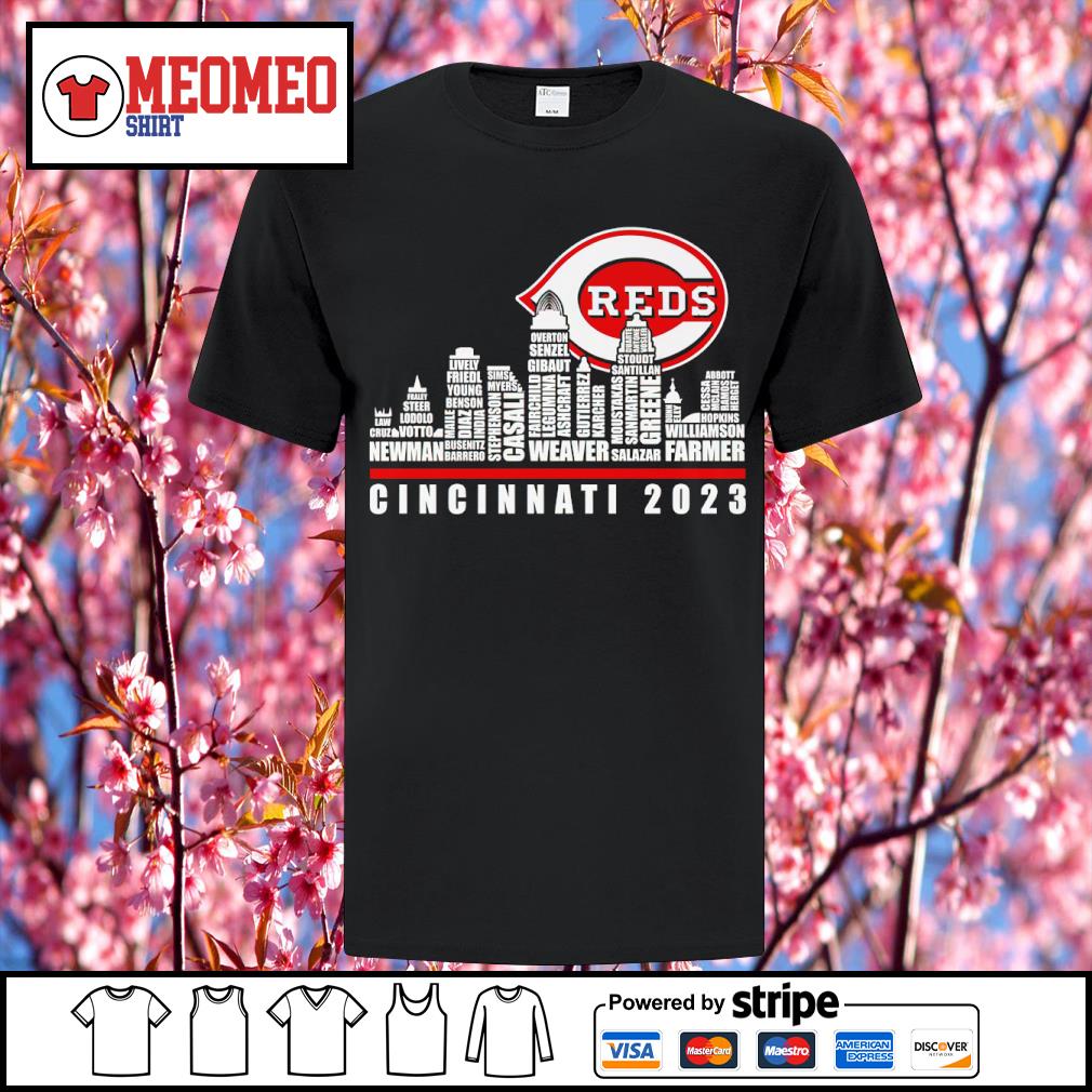 Nice cincinnati Reds team names city 2023 shirt, hoodie, sweater, long  sleeve and tank top