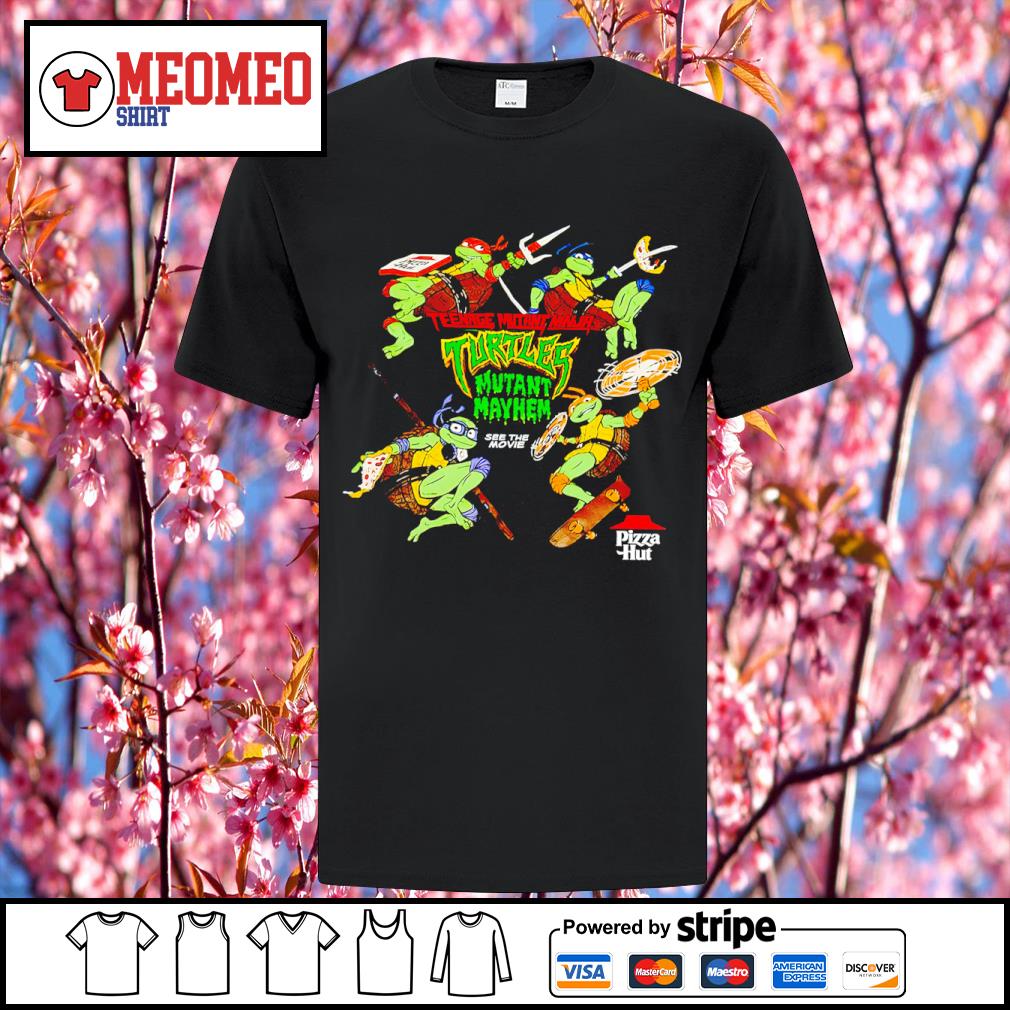 Dan Hernandez Pizza Hut Teenage Mutant Ninja Turtles Mutant Mayhem Shirt -  Lelemoon