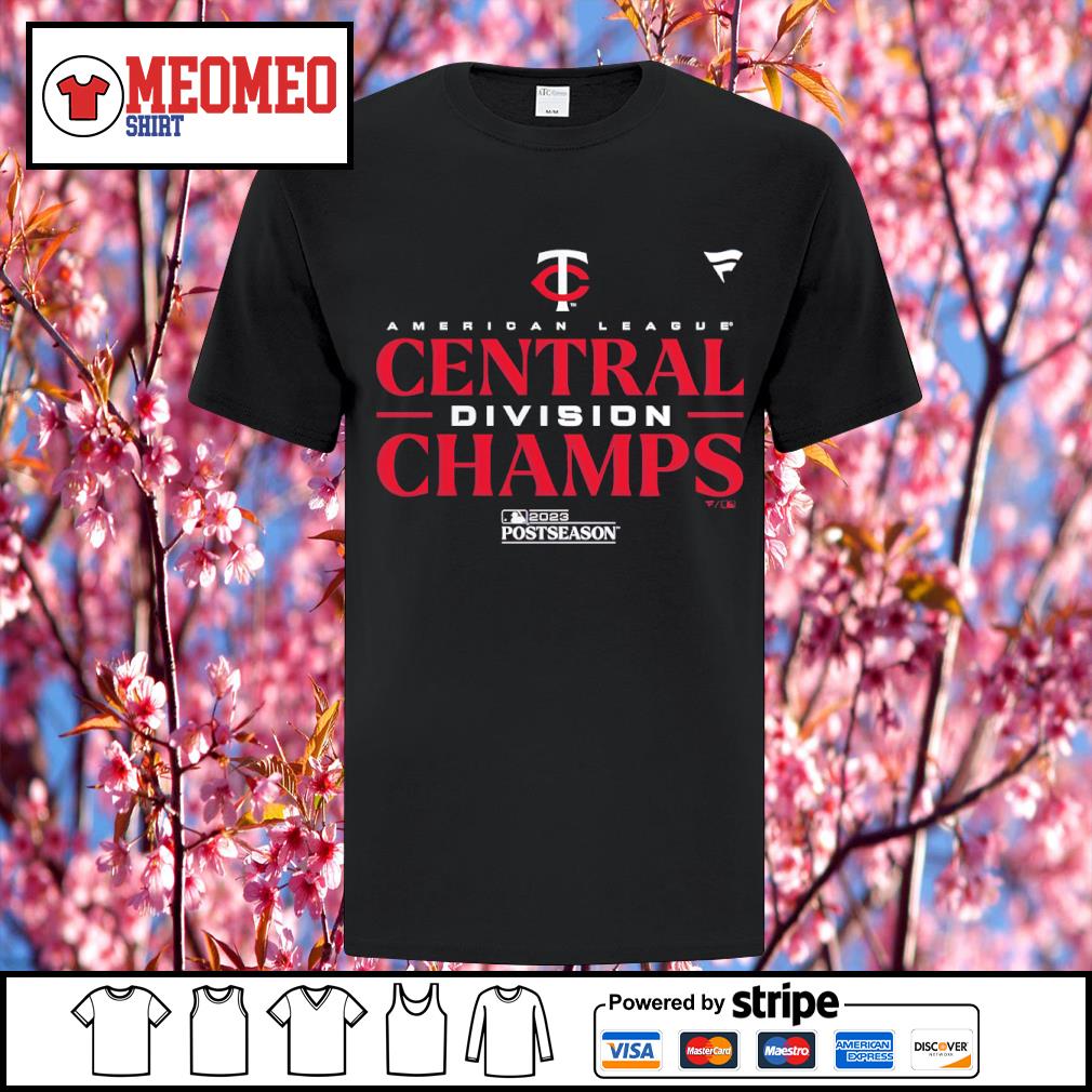 Original 2023 Al Central Division Champions Minnesota Twins shirt