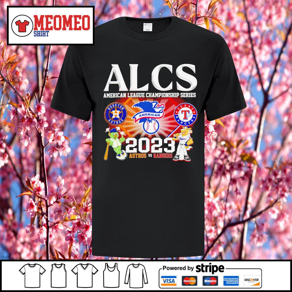 Rangers vs astros American league championship 2023 mascot shirt - Limotees