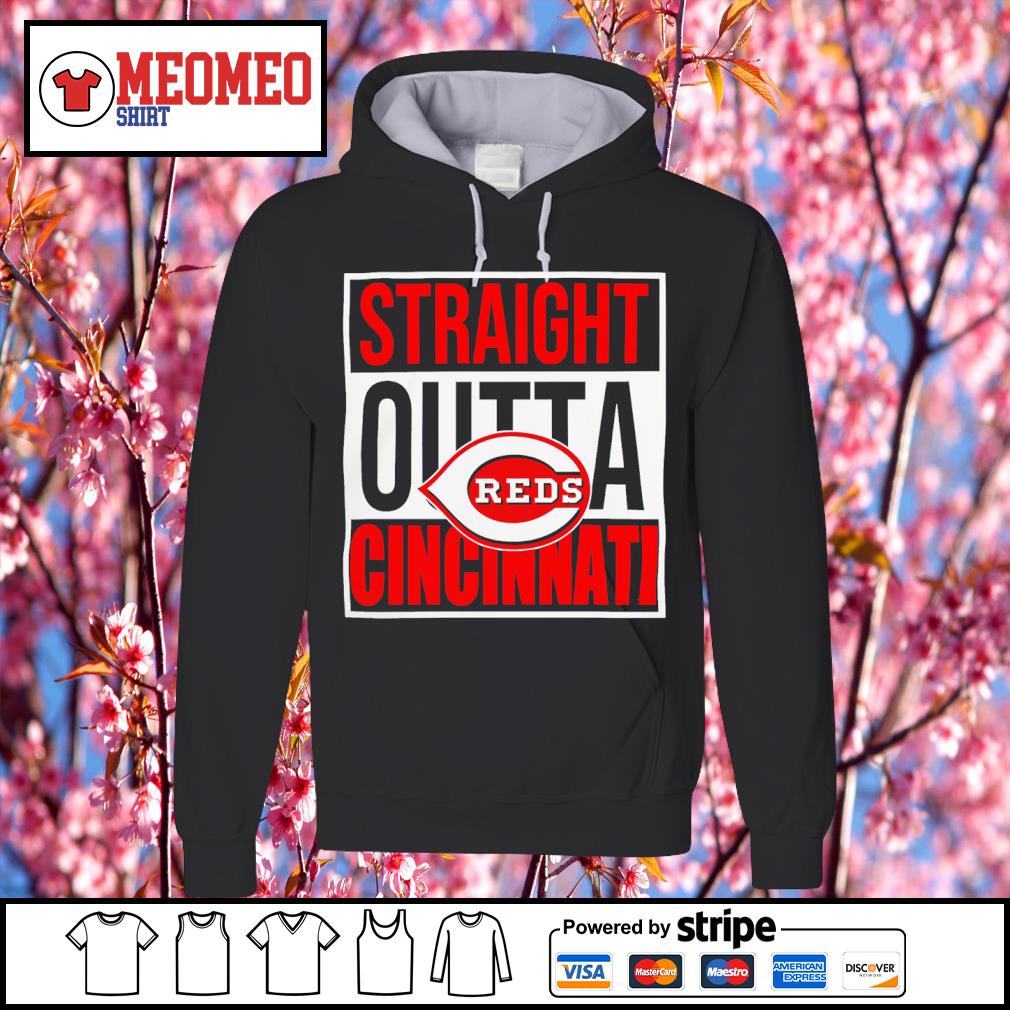 Original cincinnati Reds Straight Outta Cincinnati Logo shirt, hoodie,  sweater, long sleeve and tank top