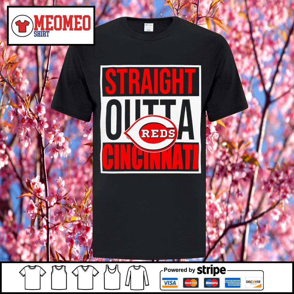 Original cincinnati Reds Straight Outta Cincinnati Logo shirt, hoodie,  sweater, long sleeve and tank top