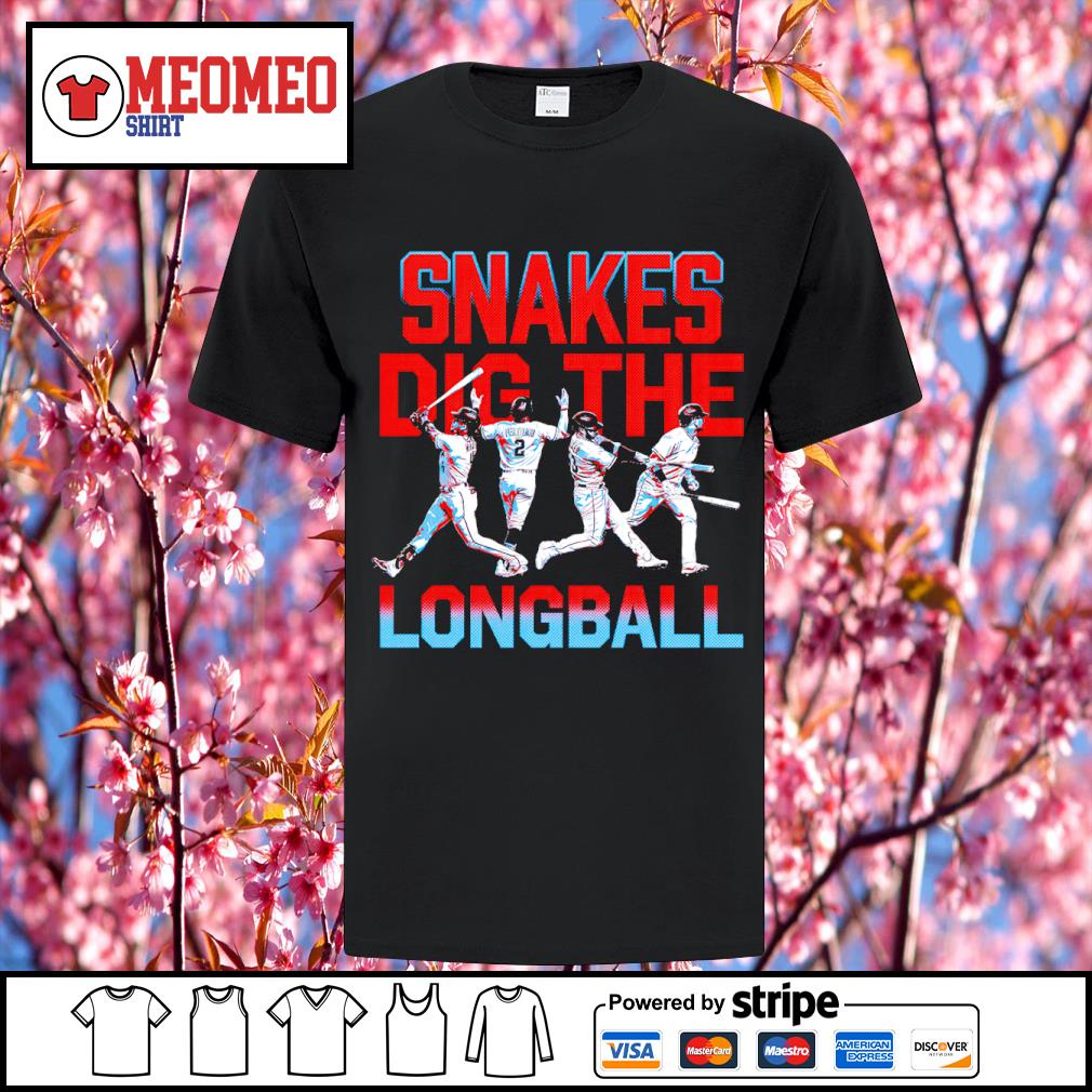 Official snakes Dig The Longball Arizona Diamondbacks Shirt