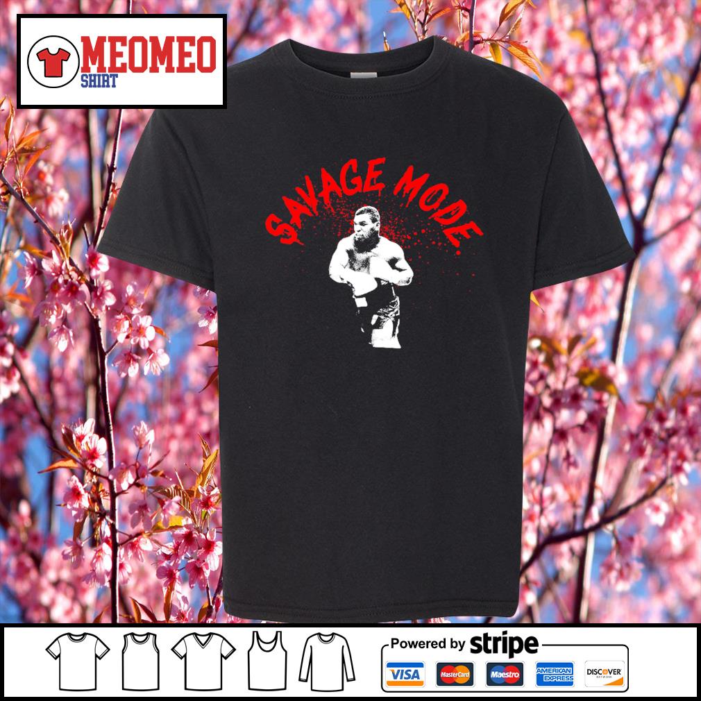 mike tyson savage mode t shirt